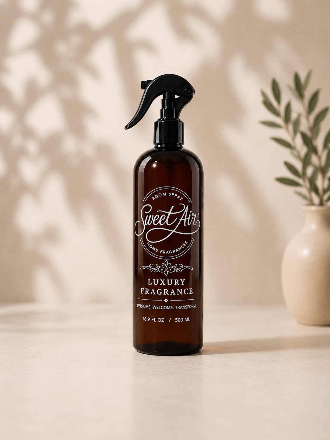 Empty Bottle with Sprayer 16 oz / 500 ml