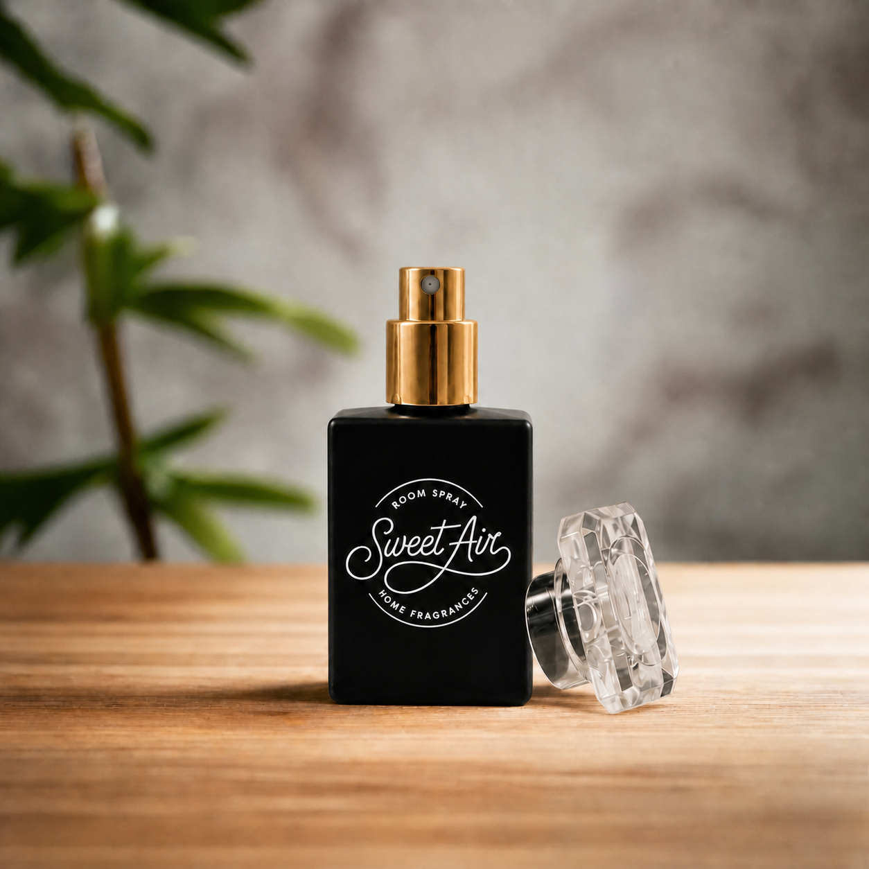 Black Sweet Air 30 ml home spray bottle